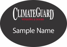 (image for) ClimateGuard Windows & Doors Oval Other badge