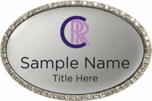 (image for) Charles Rutenberg Realty Bling Silver badge