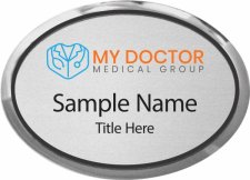 (image for) My Doctor Medical Group Oval Executive Silver badge