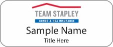 (image for) Team Stapley Standard White badge