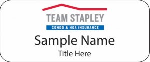 (image for) Team Stapley Standard White badge