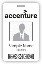 (image for) Accenture Barcode ID Vertical badge