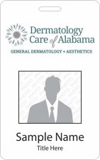 (image for) Dermatology Care of Alabama Photo ID Vertical badge