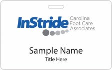 (image for) INSTRIDE CAROLINA FOOT CARE ID Horizontal badge
