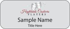 (image for) Highland Cashiers Players Standard Silver badge