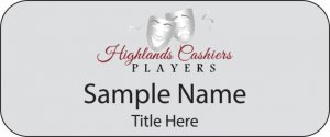 (image for) Highland Cashiers Players Standard Silver badge