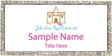 (image for) Julie Greer Real Estate, LLC Bling Silver Other badge