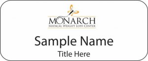 (image for) Monarch Medical Group Standard White badge