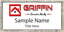 (image for) Griffin Executive Realty Bling Silver Other badge