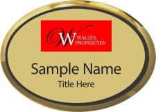 (image for) Walzel Properties Oval Executive Gold badge
