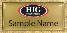 (image for) HIG Insurance Bling Gold badge
