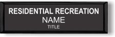 (image for) Residential Recreation Small Executive Black badge