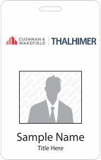 (image for) Thalhimer Photo ID Vertical badge