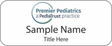 (image for) Premier Pediatrics Standard White badge
