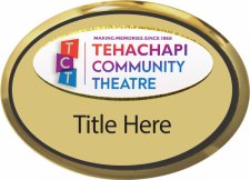 (image for) Tehachapi Community Theatre Oval Executive Gold badge