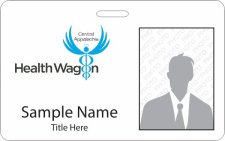 (image for) Health Wagon Photo ID Horizontal badge