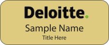(image for) Deloitte Standard Gold badge