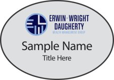 (image for) Erwin Wright Daugherty Wealth Management Group Oval Silver badge