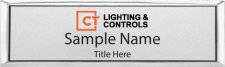 (image for) CT Lighting and Controls Small Executive Silver badge