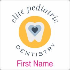 (image for) Elite Pediatric Dentistry Square White badge
