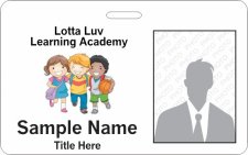 (image for) Lotta Luv Learning Academy Photo ID Horizontal badge