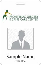 (image for) Frontenac Surgery & Spine Surg Photo ID Vertical badge