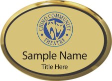 (image for) Chino Community Theatre Oval Executive Gold badge