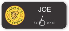 (image for) Lappert's Ice Cream Standard Black badge