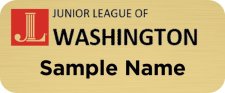 (image for) Junior League of Washington Standard Gold badge