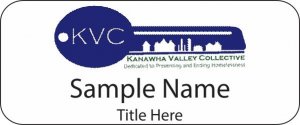 (image for) Kanawha Valley Collective Standard White badge