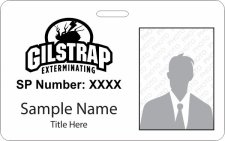(image for) Gilstrap Exterminating Photo ID Horizontal badge