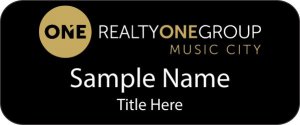 (image for) Realty One Group- Music City Standard Black badge