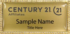 (image for) Century 21 - Affiliates Bling Gold badge