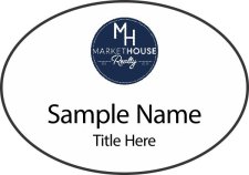 (image for) Markethouse Realty Oval White badge
