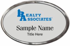 (image for) Realty Associates Oval Prestige Polished badge