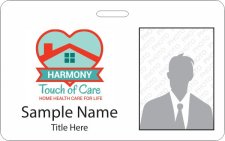 (image for) Harmony Touch of Care Photo ID Horizontal badge