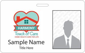 (image for) Harmony Touch of Care Photo ID Horizontal badge