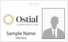 (image for) Ostial Corporation Photo ID Horizontal badge