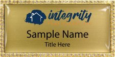 (image for) INTEGRITY Bling Gold badge