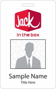 (image for) Jack In The Box Photo ID Vertical badge