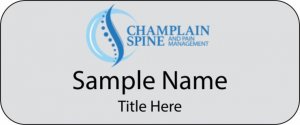 (image for) CHAMPLAIN SPINE AND PAIN MANAGEMENT Standard Silver badge