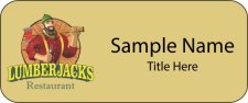 (image for) Lumber Jacks Standard Gold badge