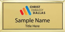(image for) Christ Embassy Dallas Executive Gold badge