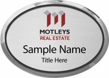(image for) Motleys Real Estate Oval Executive Silver badge