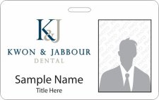 (image for) Kwon & Jabbour Dental Photo ID Horizontal badge