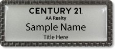 (image for) Century 21 AA Realty Carbon Frame badge