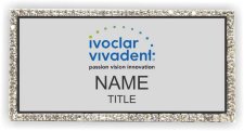 (image for) Ivoclar Vivadent Bling Silver badge