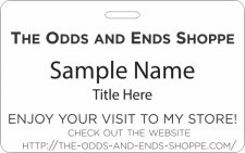(image for) The Odds and Ends Shoppe ID Horizontal badge