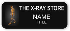 (image for) The X-Ray Store Standard Black badge