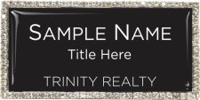 (image for) TRINITY REALTY Bling Silver Other badge